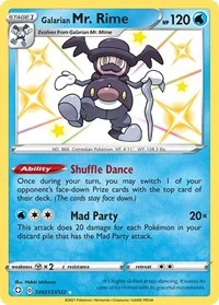 Galarian Mr. Rime | SV021/SV122 | Holofoil | Shining Fates: Shiny Vault