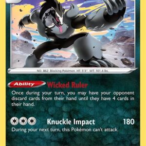Galarian Obstagoon 37/73 Holofoil Champion’s Path