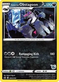 Galarian Obstagoon | SWSH193 (Eevee Stamped) | Normal | Battle Academy 2022
