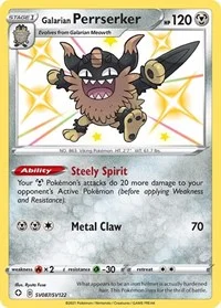 Galarian Perrserker | SV087/SV122 | Holofoil | Shining Fates: Shiny Vault