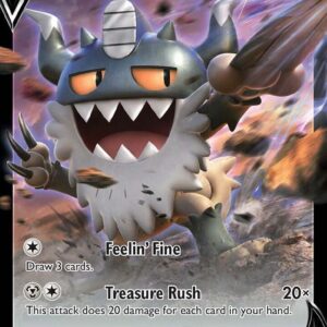 Galarian Perrserker V 129/196 Holofoil SWSH11: Lost Origin
