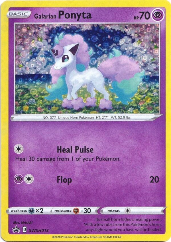 Galarian Ponyta SWSH013 (General Mills Promo) Holofoil Miscellaneous Cards & Products Galarian Ponyta SWSH013 (General Mills Promo) Holofoil Miscellaneous Cards & Products
