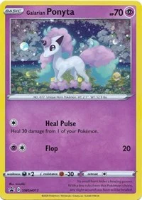 Galarian Ponyta | SWSH013 | Holofoil | SWSH: Sword & Shield Promo Cards