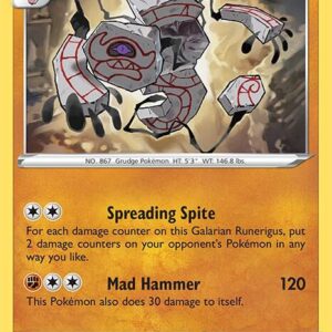 Galarian Runerigus 102/192 Normal SWSH02: Rebel Clash Galarian Runerigus 102/192 Normal SWSH02: Rebel Clash