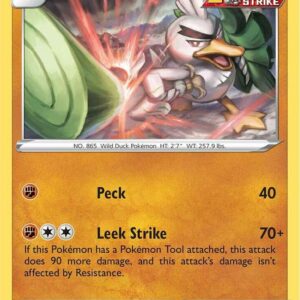 Galarian Sirfetch’d 079/198 Reverse Holofoil SWSH06: Chilling Reign Galarian Sirfetch’d 079/198 Reverse Holofoil SWSH06: Chilling Reign