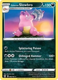 Galarian Slowbro | 092/163 | Reverse Holofoil | SWSH05: Battle Styles