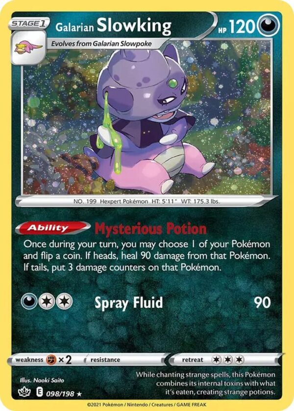 Galarian Slowking (Cosmos Holo) 098/198 Holofoil Miscellaneous Cards & Products