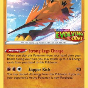 Galarian Zapdos SWSH124 (Prerelease) Holofoil SWSH: Sword & Shield Promo Cards