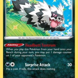 Galarian Zigzagoon 117/202 Normal SWSH01: Sword & Shield Base Set