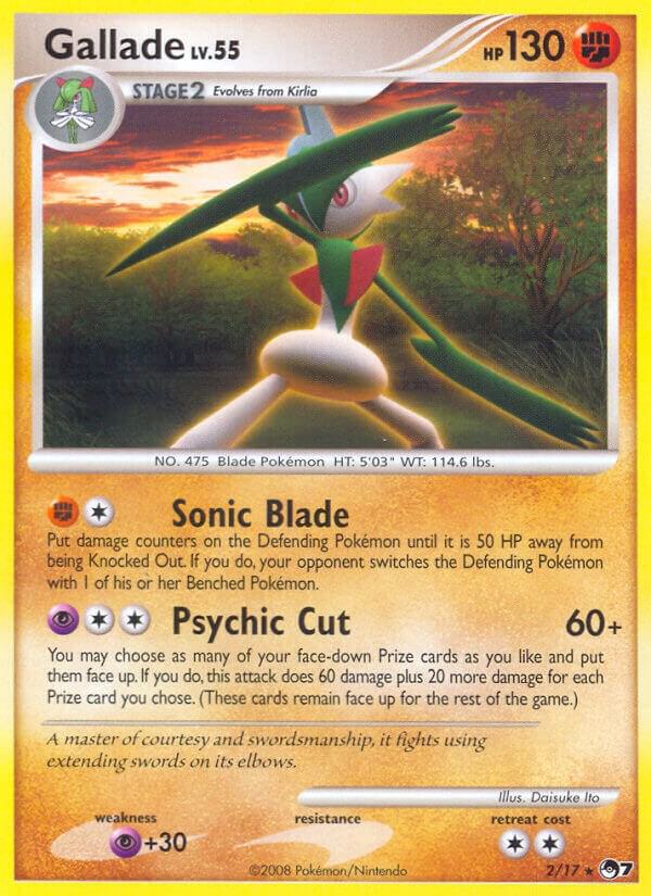 Gallade 002/017 Normal POP Series 7