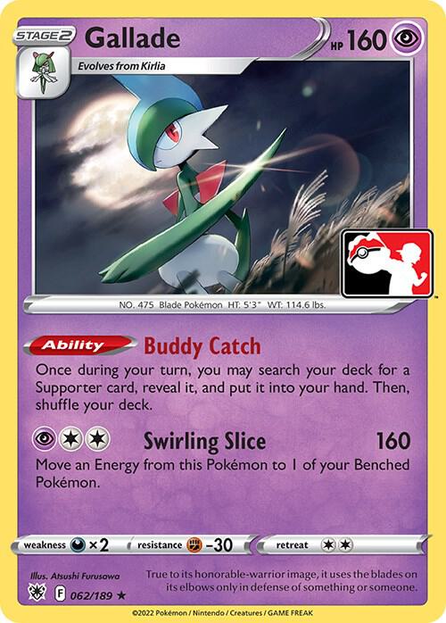 Gallade 062/189 Normal Prize Pack Series Cards