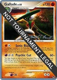 Gallade | 2010 (Michael Pramawat) | 2/17 | Normal | World Championship Decks