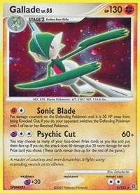 Gallade | 6/132 | Holofoil | Secret Wonders