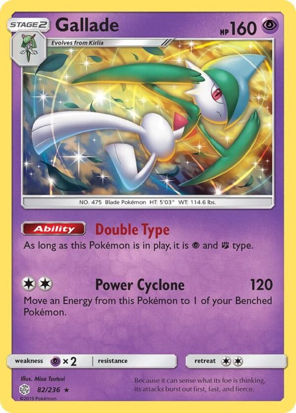 Gallade 82/236 Holofoil SM – Cosmic Eclipse