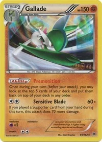 Gallade | 84/162 | Holofoil | XY - BREAKthrough