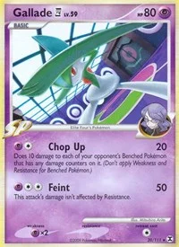 Gallade E4 | 20/111 | Reverse Holofoil | Rising Rivals