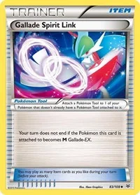 Gallade Spirit Link | 83/108 | Reverse Holofoil | XY - Roaring Skies Gallade Spirit Link | 83/108 | Reverse Holofoil | XY - Roaring Skies