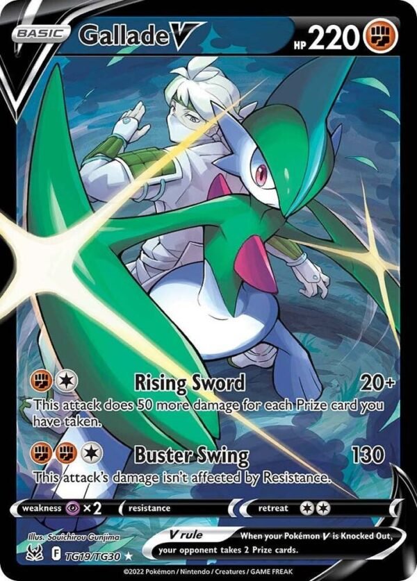 Gallade V TG19/TG30 Holofoil SWSH11: Lost Origin Trainer Gallery Gallade V TG19/TG30 Holofoil SWSH11: Lost Origin Trainer Gallery