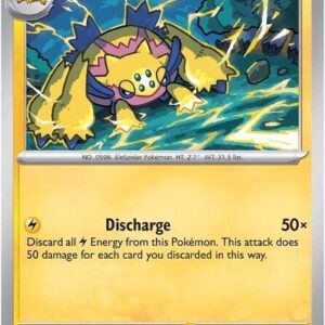 Galvantula 034/086 Reverse Holofoil SV: White Flare