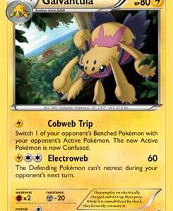 Galvantula 27/119 (XY Phantom Forces) 027/119 Holofoil Deck Exclusives