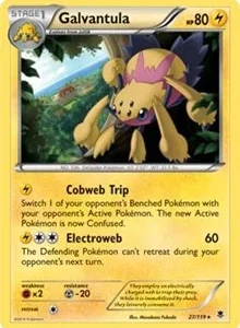 Galvantula | 27/119 (XY Phantom Forces) | 027/119 | Holofoil | Deck Exclusives