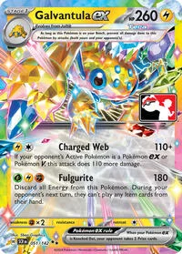 Galvantula ex | 051/142 | Holofoil | Prize Pack Series Cards