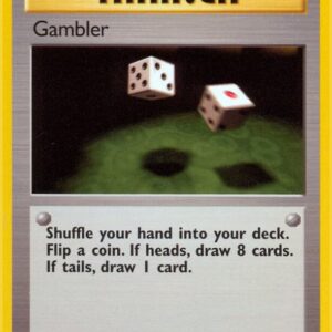 Gambler 60/62 1st Edition Fossil Gambler 60/62 1st Edition Fossil