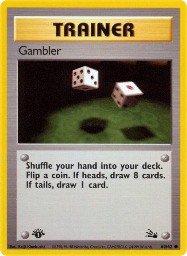 Gambler 60/62 Unlimited Fossil Gambler 60/62 Unlimited Fossil