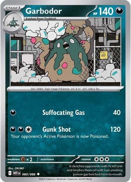 Garbodor 060/086 Normal SV: White Flare