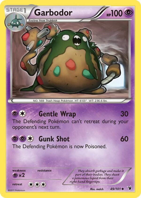 Garbodor 49/101 Normal Noble Victories