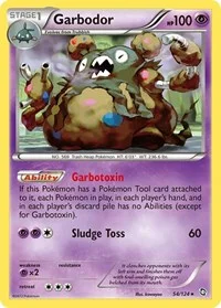 Garbodor | 54/124 | Holofoil | Dragons Exalted