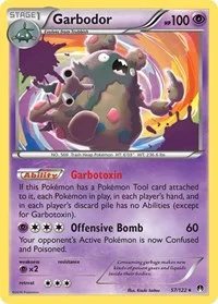 Garbodor | 57/122 | Holofoil | XY - BREAKpoint Garbodor | 57/122 | Holofoil | XY - BREAKpoint