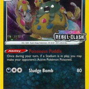Garbodor SWSH025 (Prerelease) [Staff] Holofoil SWSH: Sword & Shield Promo Cards