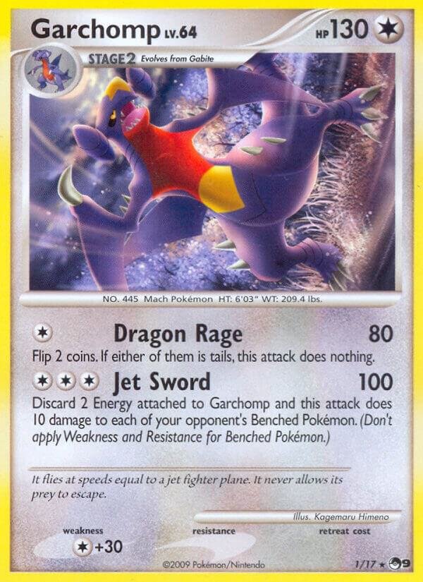 Garchomp 001/017 Normal POP Series 9