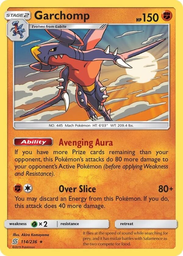 Garchomp 114/236 Holofoil SM – Unified Minds Garchomp 114/236 Holofoil SM – Unified Minds