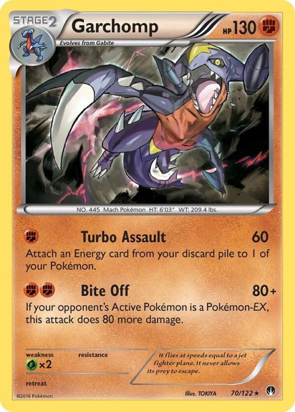 Garchomp 70/122 Holofoil XY – BREAKpoint