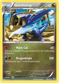 Garchomp (90) | 90/124 | Holofoil | Dragons Exalted