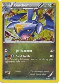 Garchomp | 91/124 (Cracked Ice Holo) | 091/124 | Holofoil | Deck Exclusives