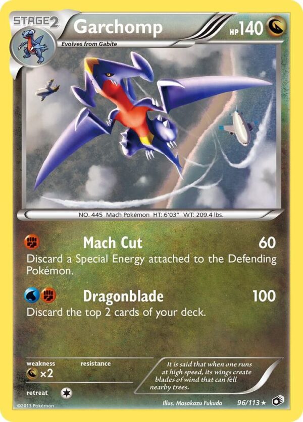 Garchomp 96/113 Holofoil Legendary Treasures Garchomp 96/113 Holofoil Legendary Treasures