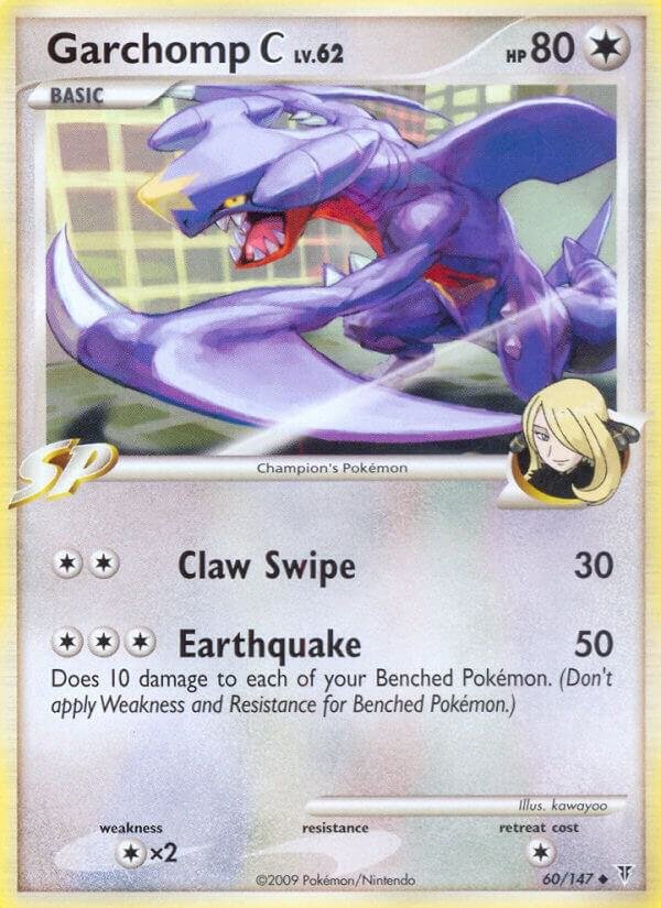 Garchomp C 60 Reverse Holofoil Supreme Victors