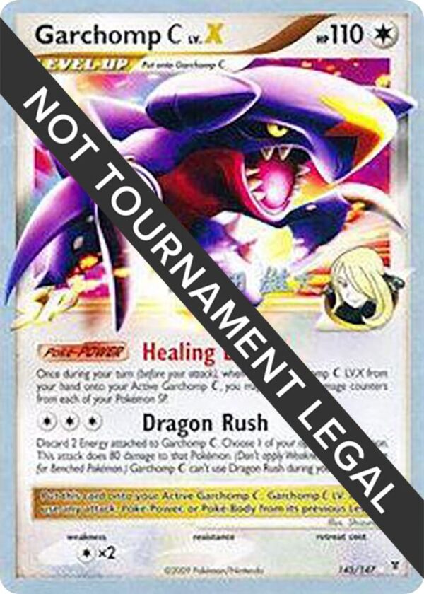 Garchomp C LV.X 2010 (Yuta Komatsuda) 145/147 Normal World Championship Decks Garchomp C LV.X 2010 (Yuta Komatsuda) 145/147 Normal World Championship Decks