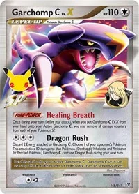 Garchomp C LV.X | 145/147 | Holofoil | Celebrations: Classic Collection