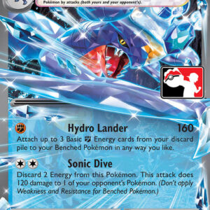 Garchomp ex 038/182 Holofoil Prize Pack Series Cards