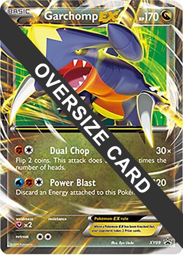 Garchomp EX XY09 (XY Black Star Promo) Holofoil Jumbo Cards Garchomp EX XY09 (XY Black Star Promo) Holofoil Jumbo Cards