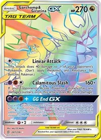 Garchomp & Giratina GX (Secret) | 247/236 | Holofoil | SM - Unified Minds Garchomp & Giratina GX (Secret) | 247/236 | Holofoil | SM - Unified Minds