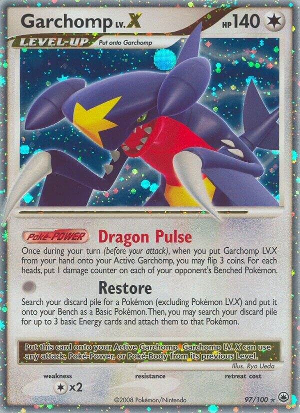 Garchomp LV.X 97/100 Holofoil Majestic Dawn Garchomp LV.X 97/100 Holofoil Majestic Dawn