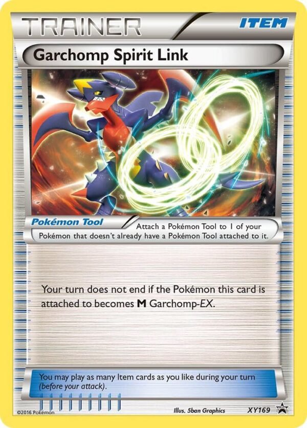 Garchomp Spirit Link XY169 Normal XY Promos Garchomp Spirit Link XY169 Normal XY Promos