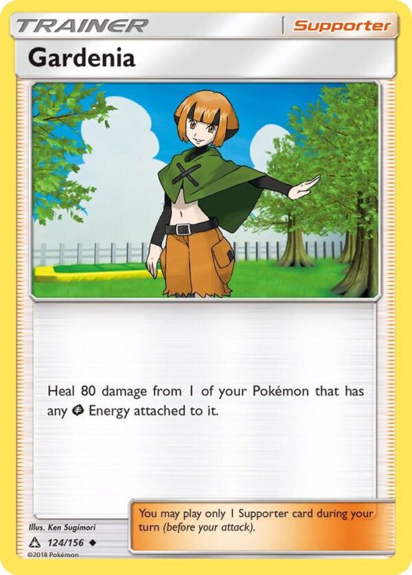 Gardenia 124/156 Reverse Holofoil SM – Ultra Prism Gardenia 124/156 Reverse Holofoil SM – Ultra Prism