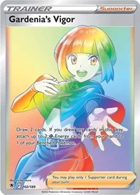 Gardenia's Vigor (Secret) | 202/189 | Holofoil | SWSH10: Astral Radiance