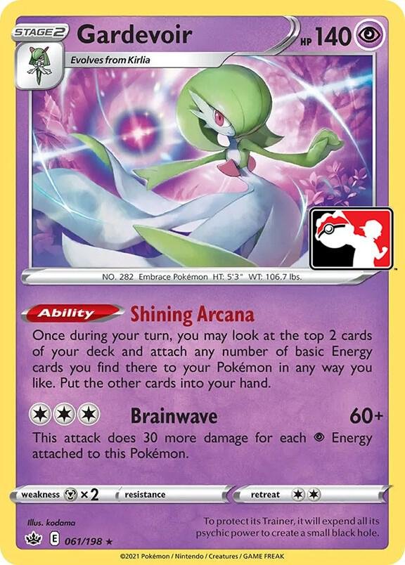Gardevoir 061/198 Normal Prize Pack Series Cards Gardevoir 061/198 Normal Prize Pack Series Cards